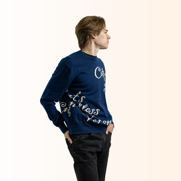 San Marino Blue City of Verona Crewneck