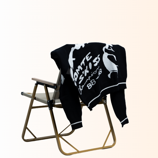 San Marino Black Comte Skiss Crewneck