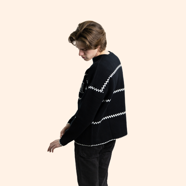 San Marino UnBasic Basic Black Crewneck